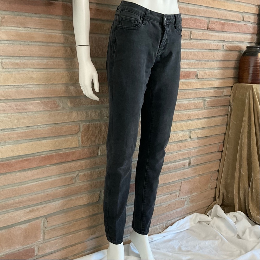 Bluenotes Lauren Mid Rise Super Skinny Black Jeans 29/32